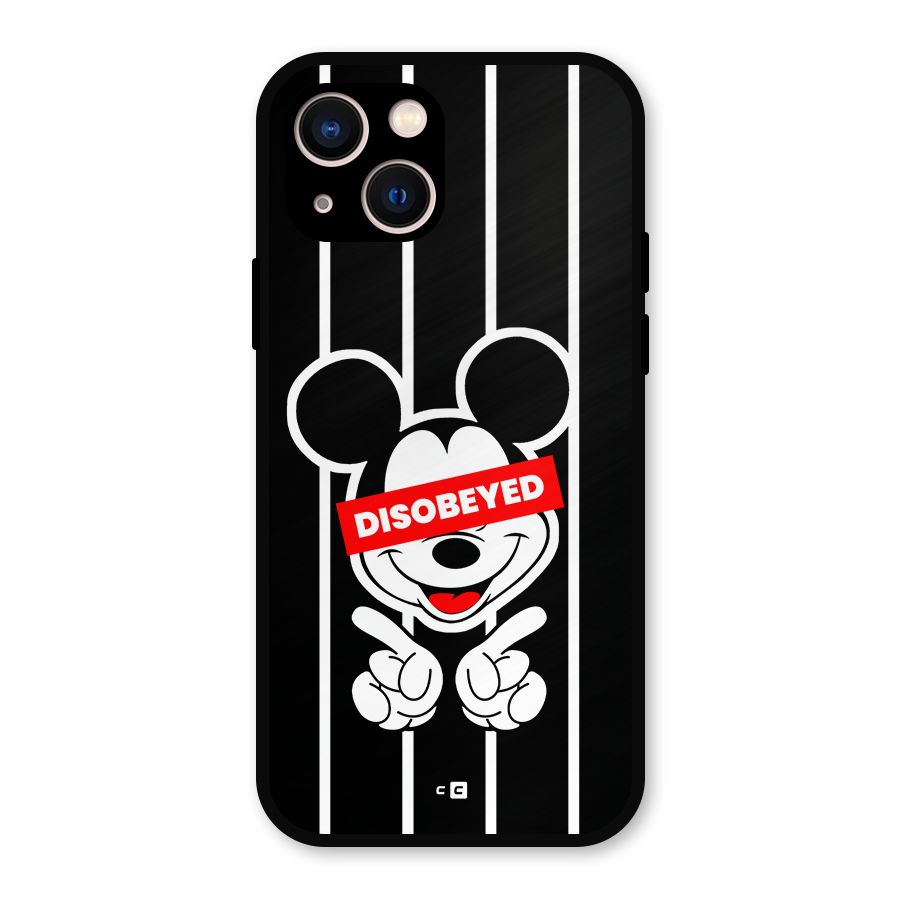 Disobeyed Micky Metal Back Case for iPhone 13