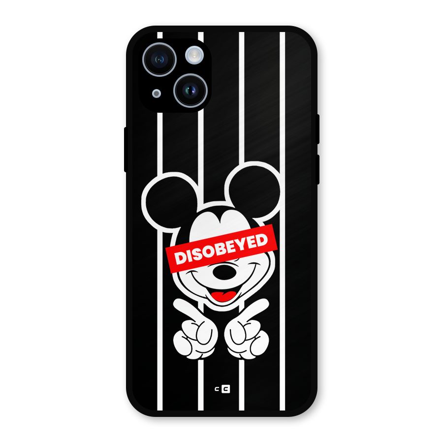 Disobeyed Micky Metal Back Case for iPhone 14