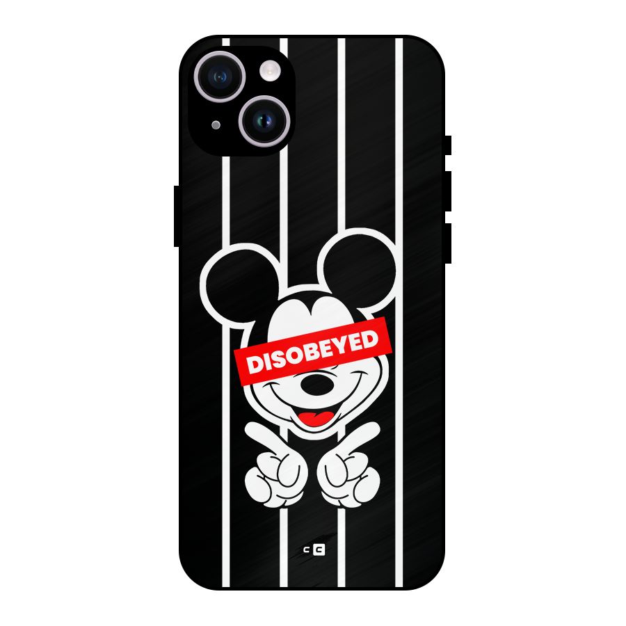 Disobeyed Micky Metal Back Case for iPhone 14 Plus