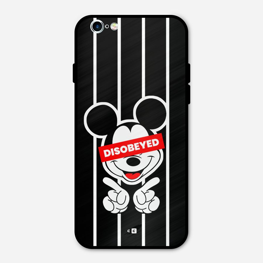 Disobeyed Micky Metal Back Case for iPhone 6 6s