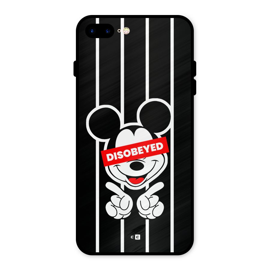 Disobeyed Micky Metal Back Case for iPhone 8 Plus