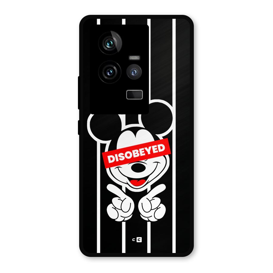 Disobeyed Micky Metal Back Case for iQOO 11 5G