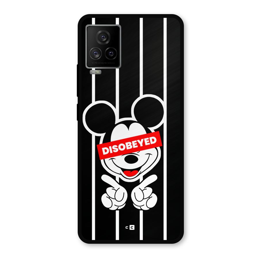 Disobeyed Micky Metal Back Case for iQOO 7 Legend 5G