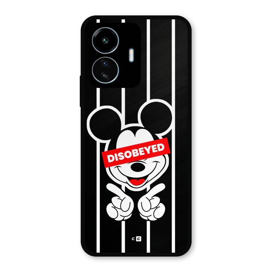 Disobeyed Micky Metal Back Case for vivo iQOO Z6 Lite 5G