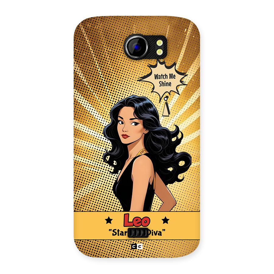 Diva Leo Back Case for Canvas 2 A110