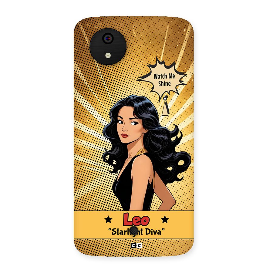 Diva Leo Back Case for Canvas A1  AQ4501