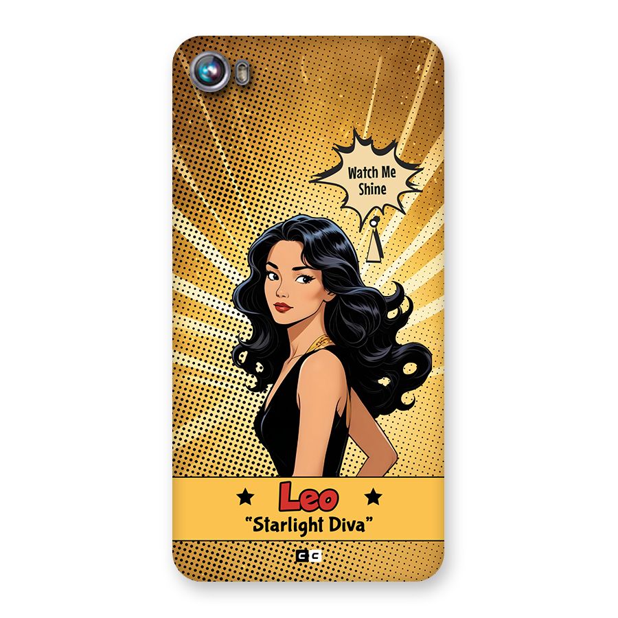Diva Leo Back Case for Canvas Fire 4 (A107)