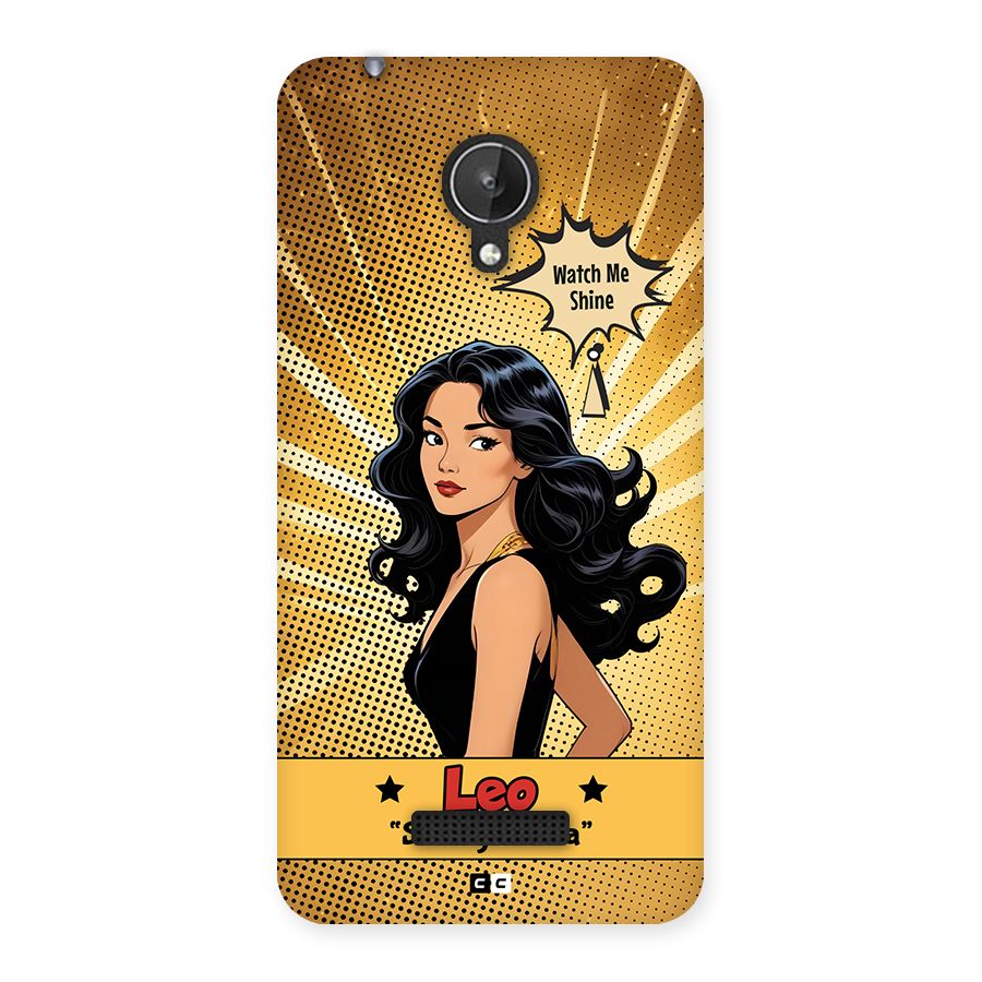 Diva Leo Back Case for Canvas Spark Q380