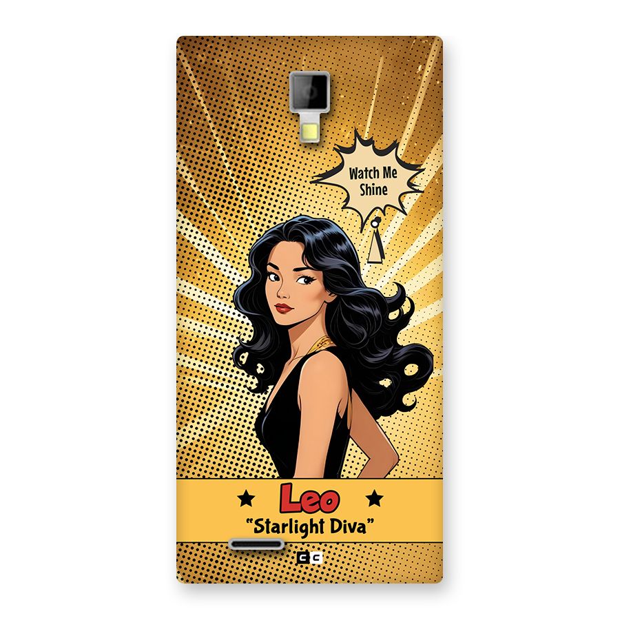 Diva Leo Back Case for Canvas Xpress A99