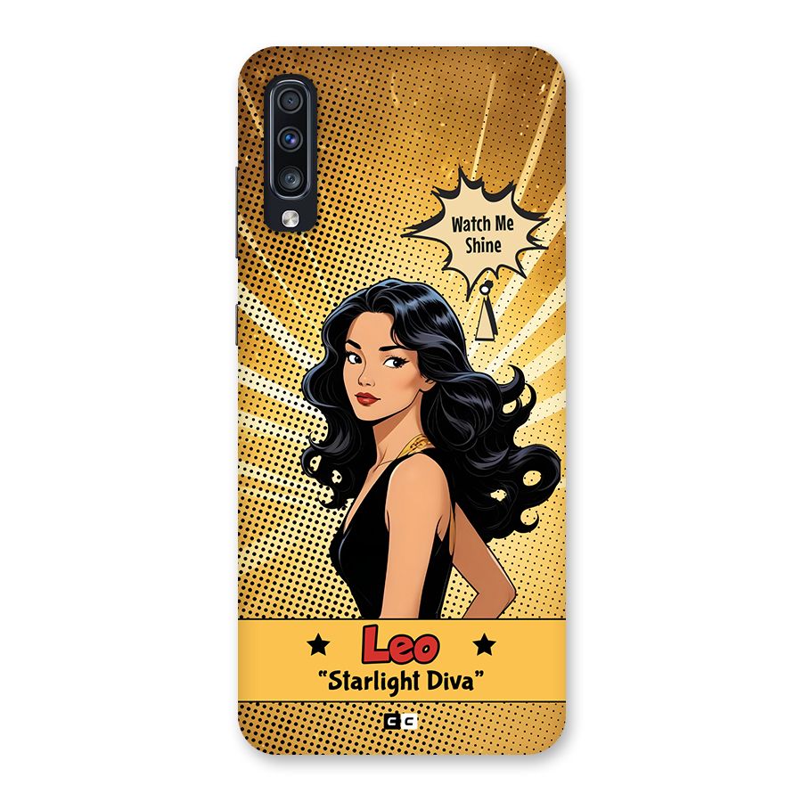 Diva Leo Back Case for Galaxy A70
