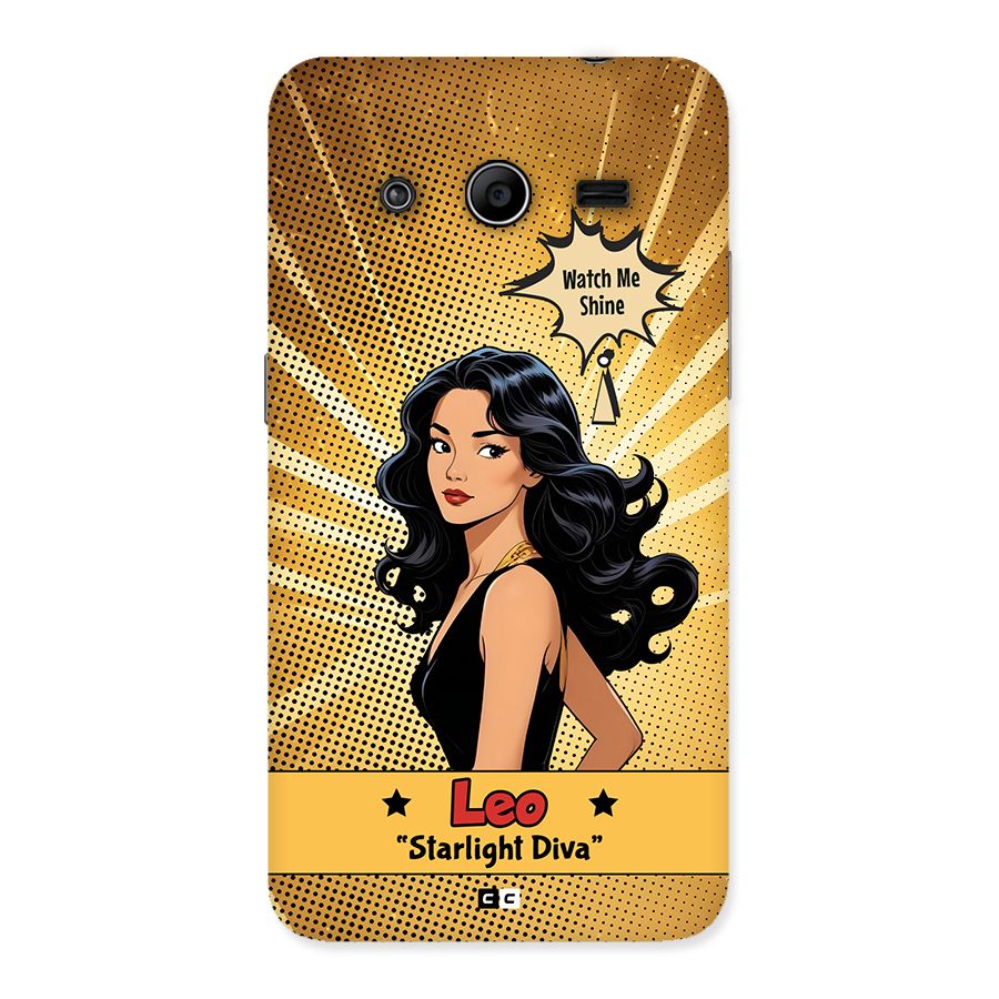 Diva Leo Back Case for Galaxy Core 2