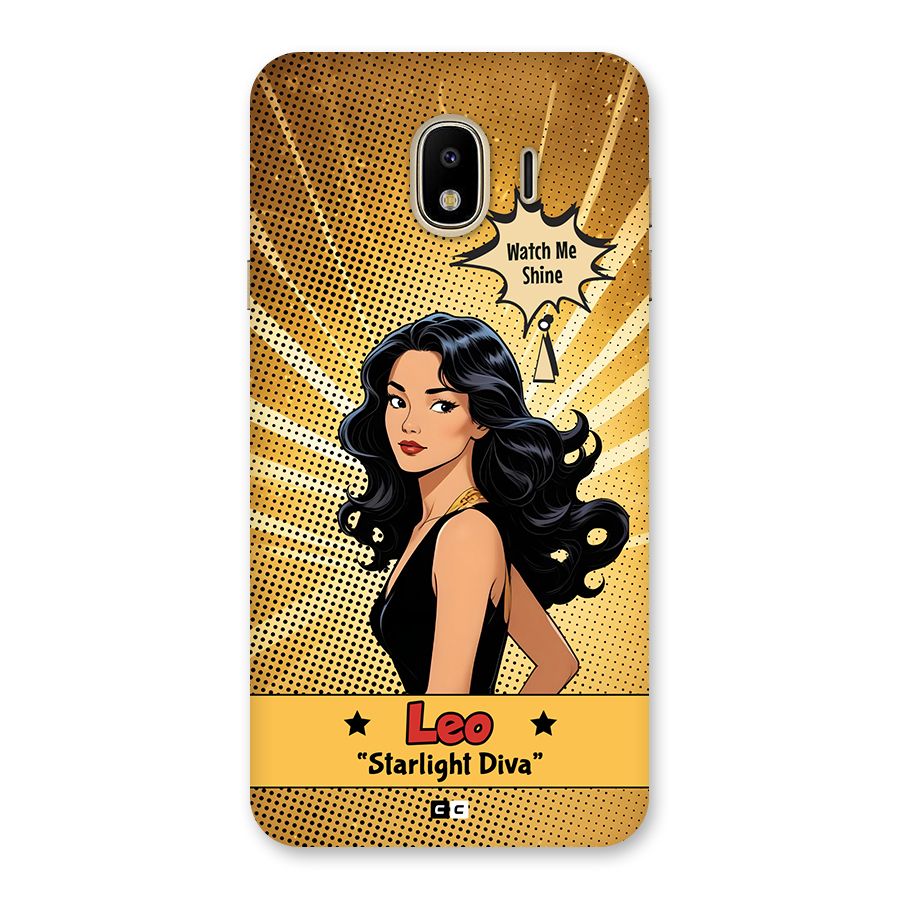 Diva Leo Back Case for Galaxy J4