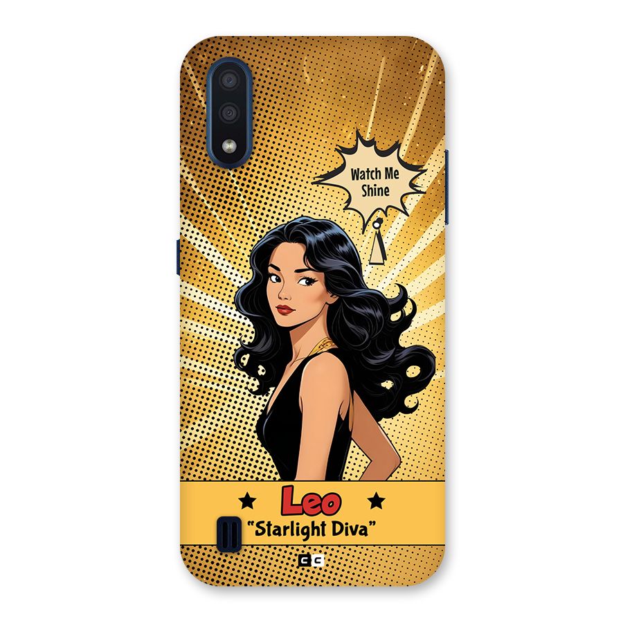 Diva Leo Back Case for Galaxy M01