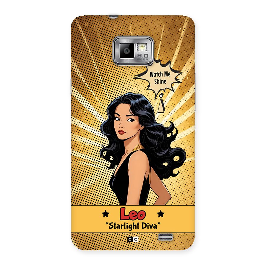 Diva Leo Back Case for Galaxy S2