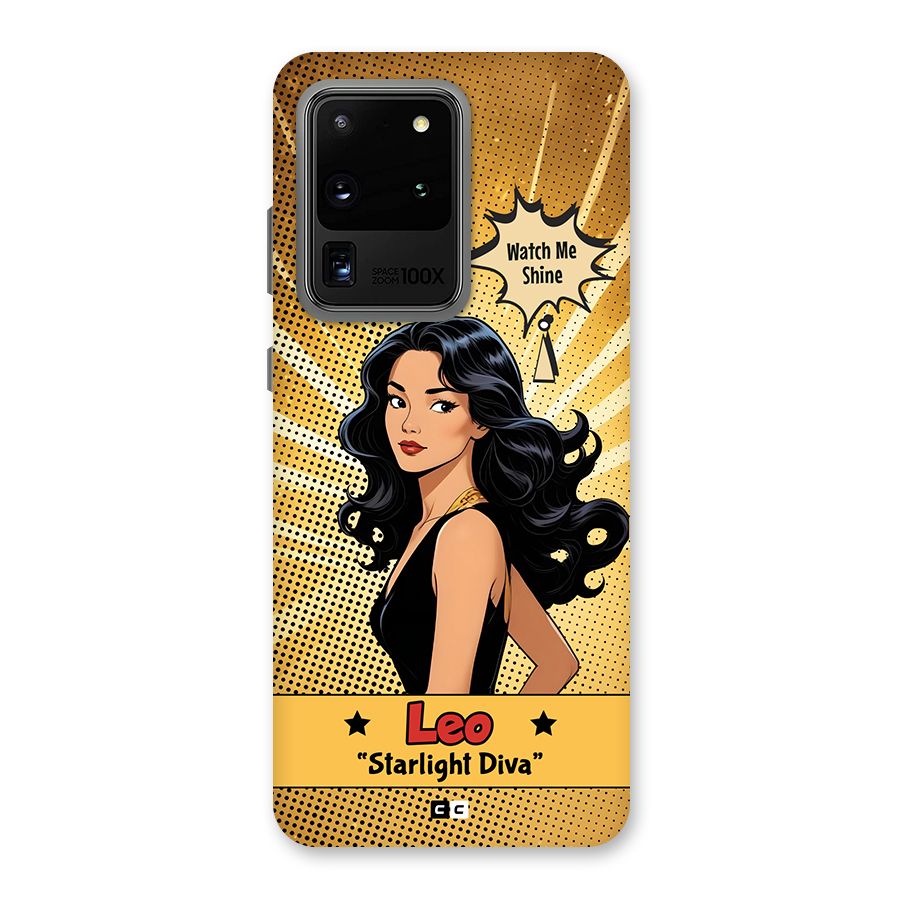 Diva Leo Back Case for Galaxy S20 Ultra