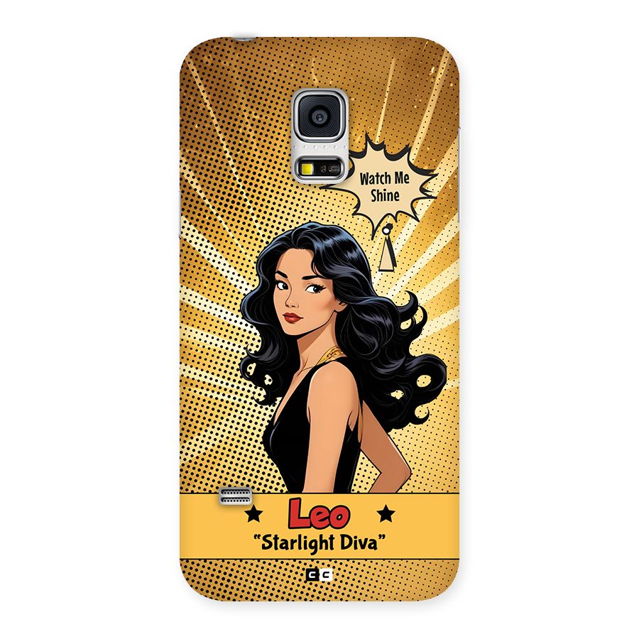 Diva Leo Back Case for Galaxy S5 Mini