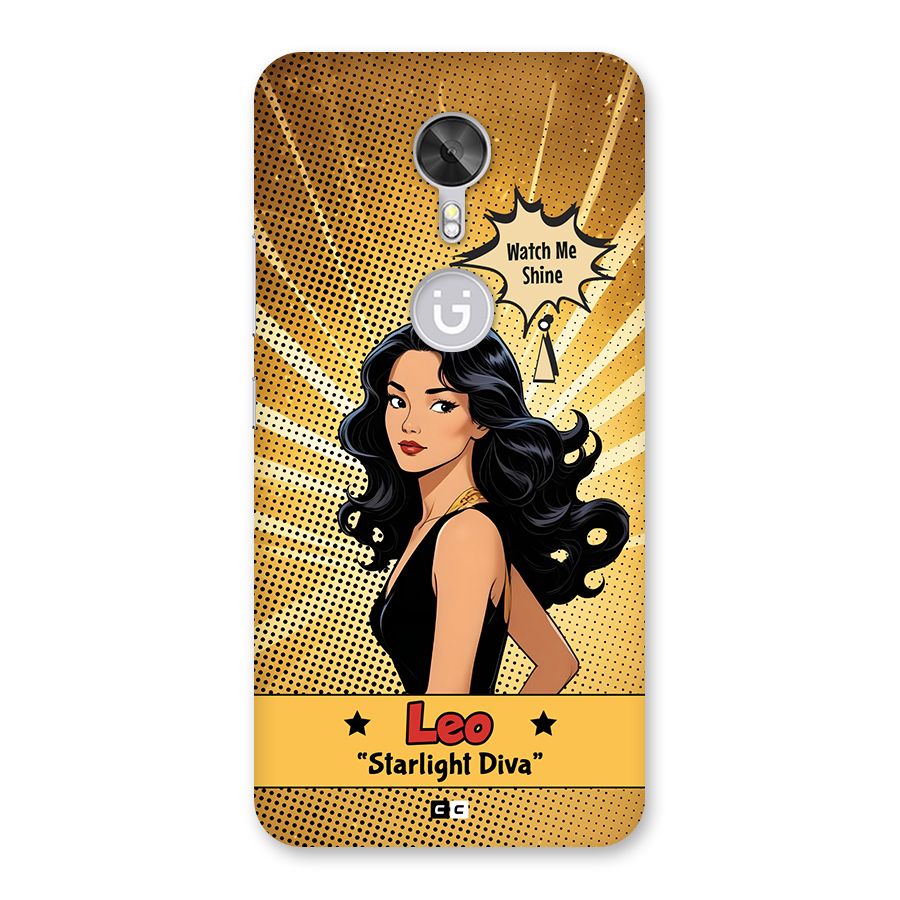Diva Leo Back Case for Gionee A1