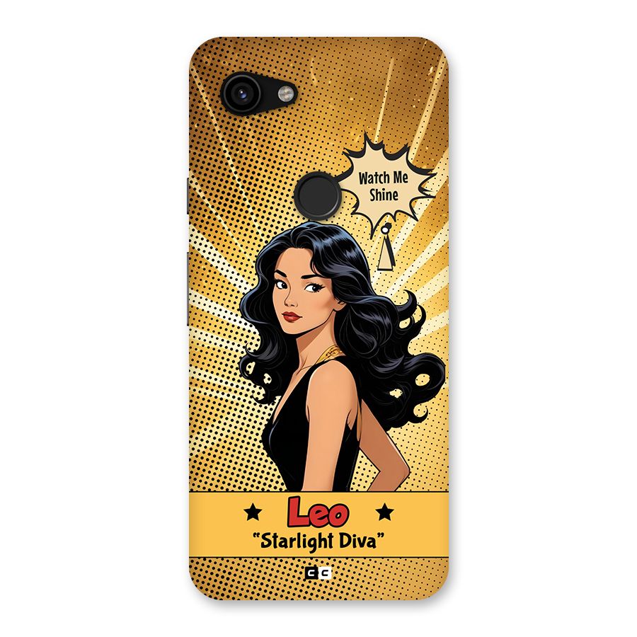 Diva Leo Back Case for Google Pixel 3a