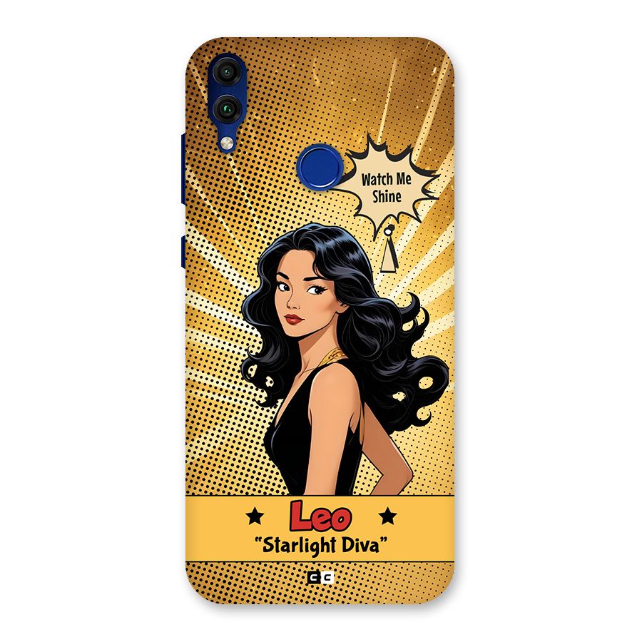 Diva Leo Back Case for Honor 8C