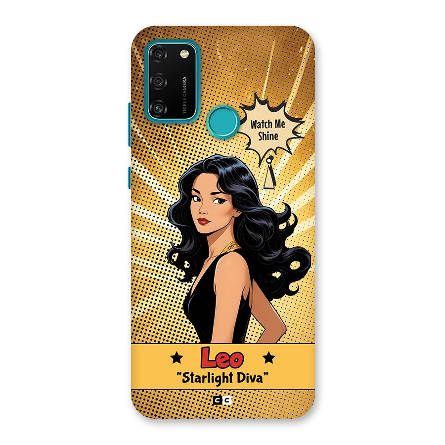Diva Leo Back Case for Honor 9A
