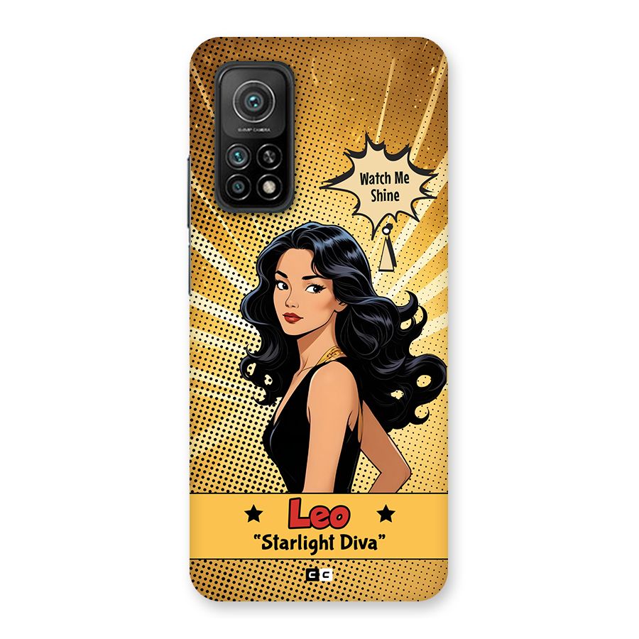 Diva Leo Back Case for Mi 10T 5G