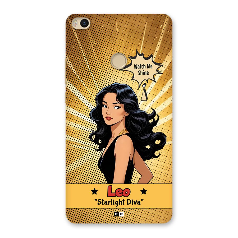 Diva Leo Back Case for Mi Max 2