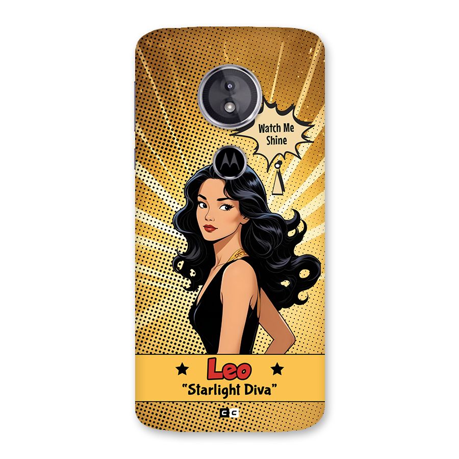 Diva Leo Back Case for Moto E5