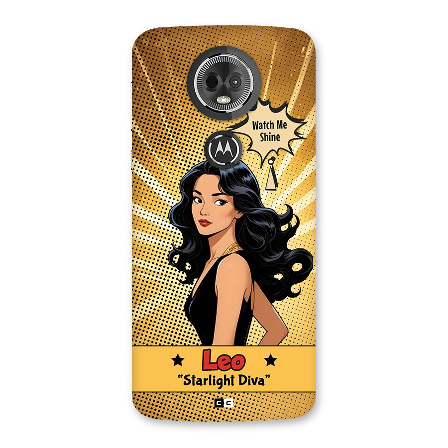 Diva Leo Back Case for Moto E5 Plus