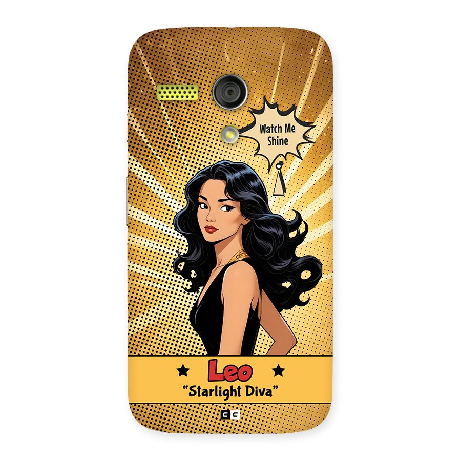 Diva Leo Back Case for Moto G