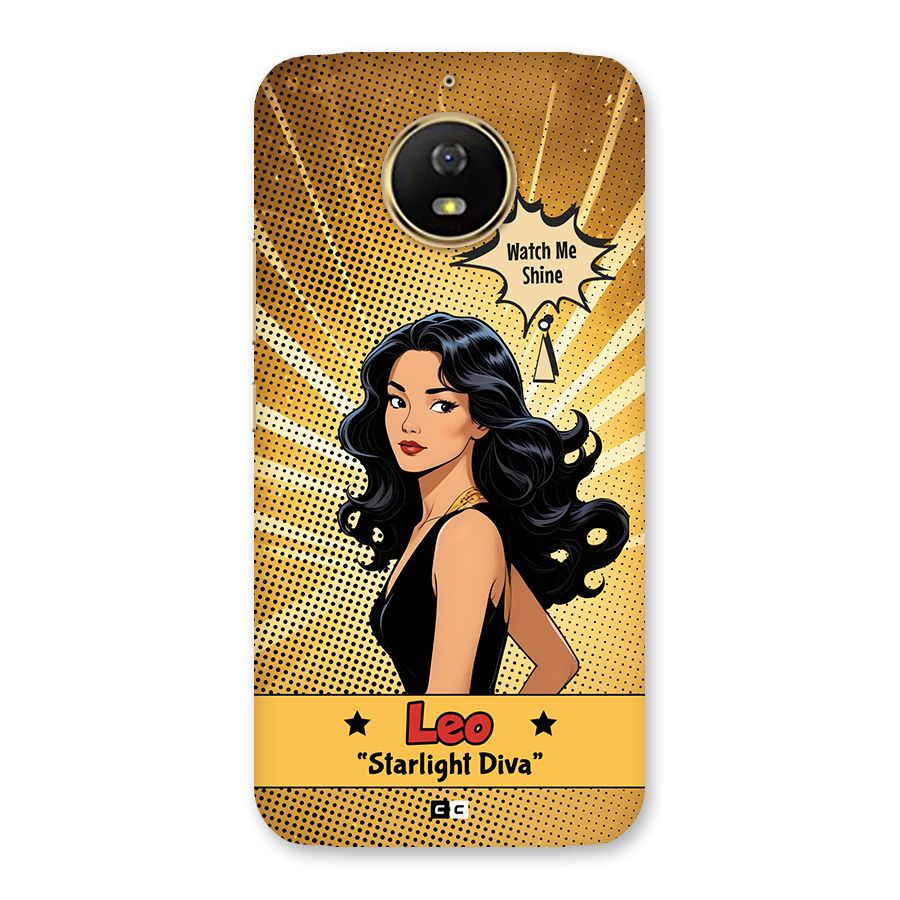 Diva Leo Back Case for Moto G5s