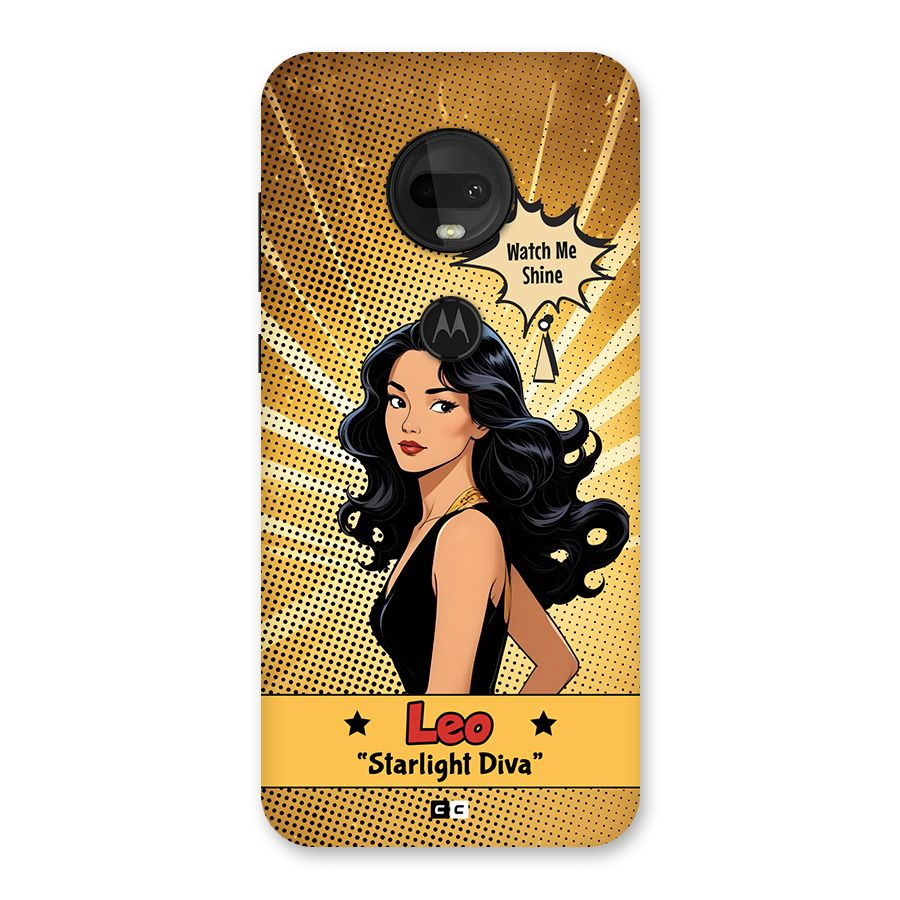 Diva Leo Back Case for Moto G7