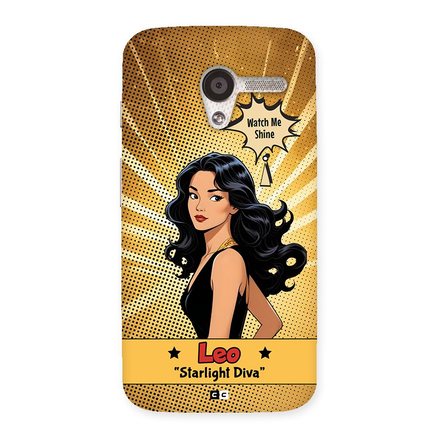Diva Leo Back Case for Moto X