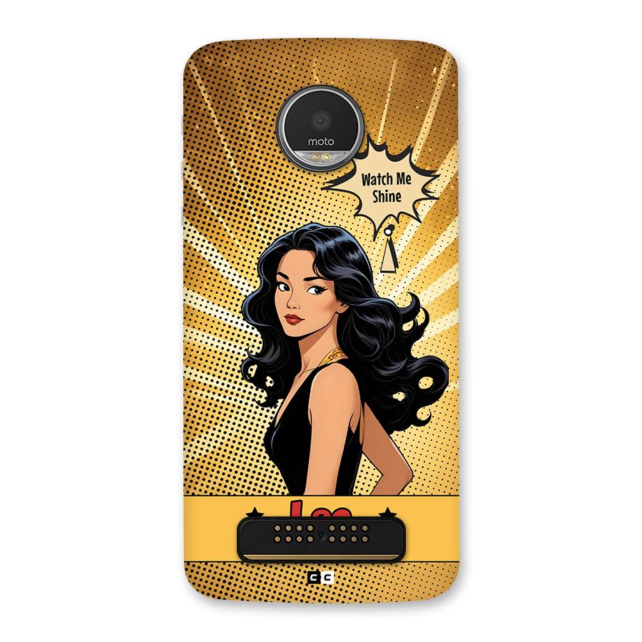 Diva Leo Back Case for Moto Z Play