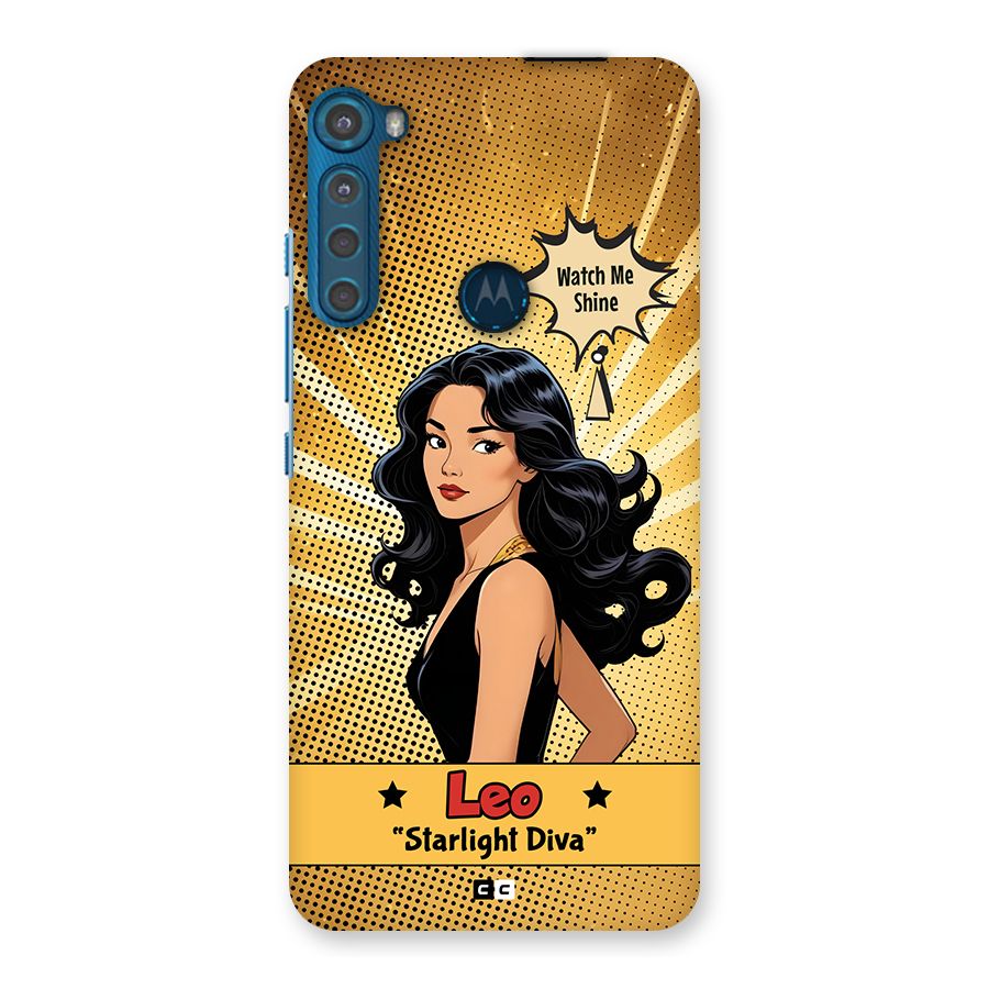 Diva Leo Back Case for Motorola One Fusion Plus