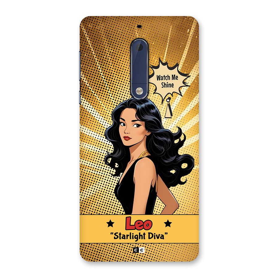 Diva Leo Back Case for Nokia 5