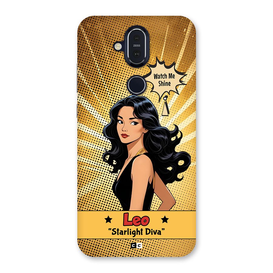 Diva Leo Back Case for Nokia 8.1