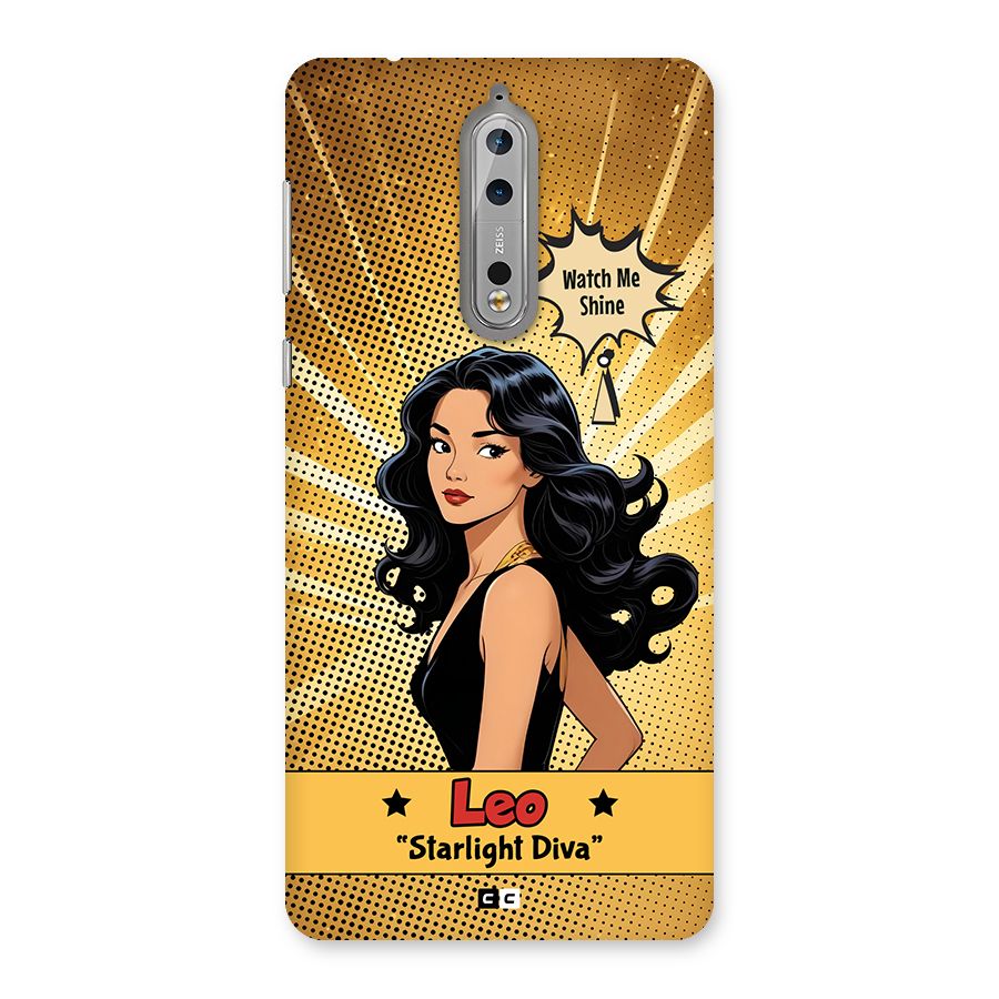 Diva Leo Back Case for Nokia 8