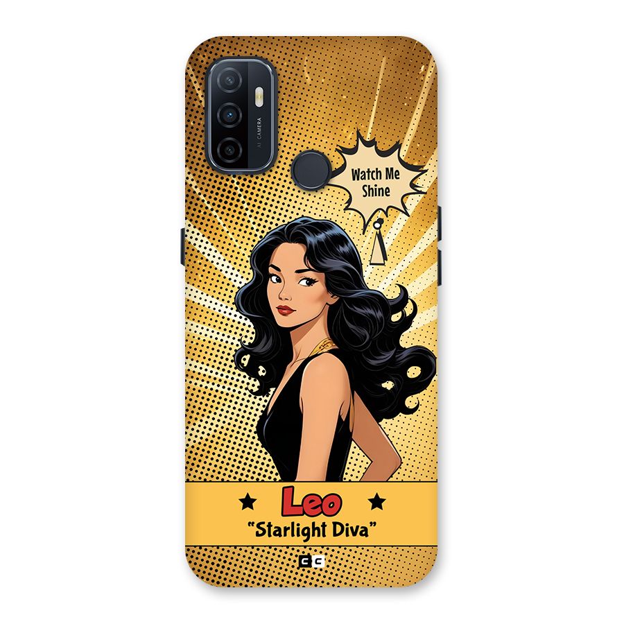 Diva Leo Back Case for Oppo A53