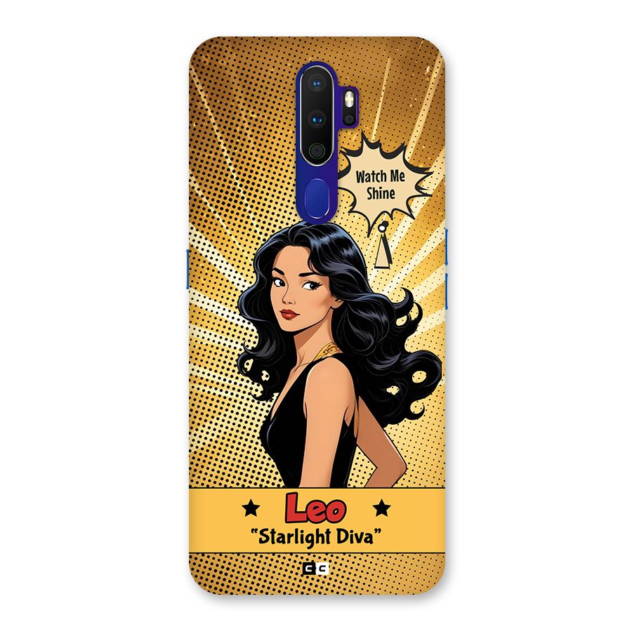 Diva Leo Back Case for Oppo A9 (2020)