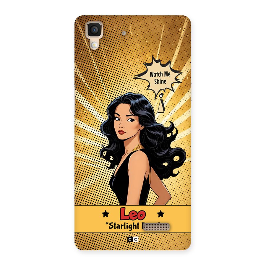 Diva Leo Back Case for Oppo R7