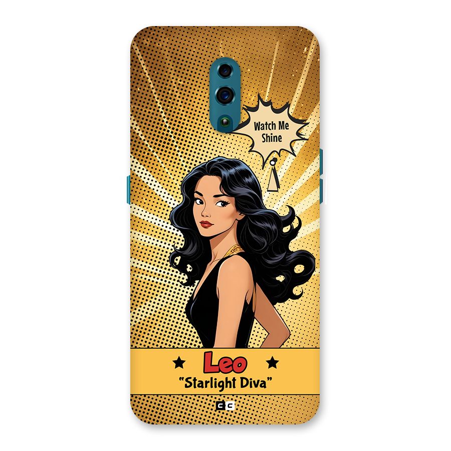 Diva Leo Back Case for Oppo Reno