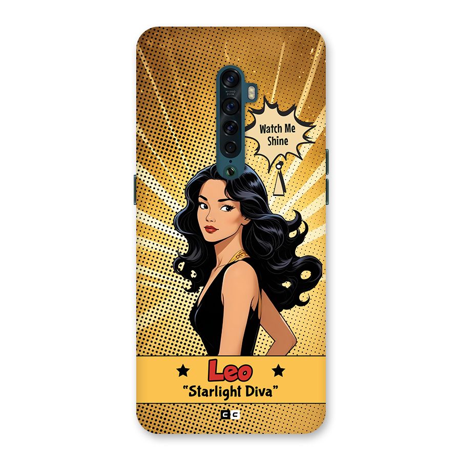 Diva Leo Back Case for Oppo Reno2
