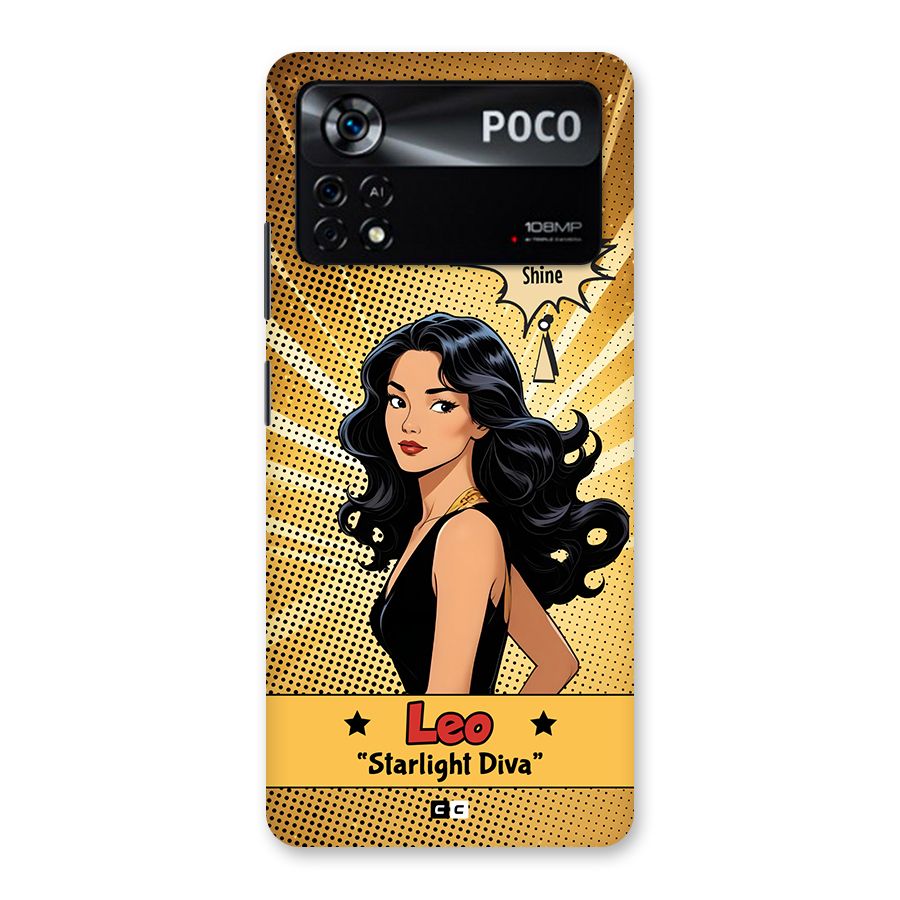 Diva Leo Back Case for Poco X4 Pro 5G