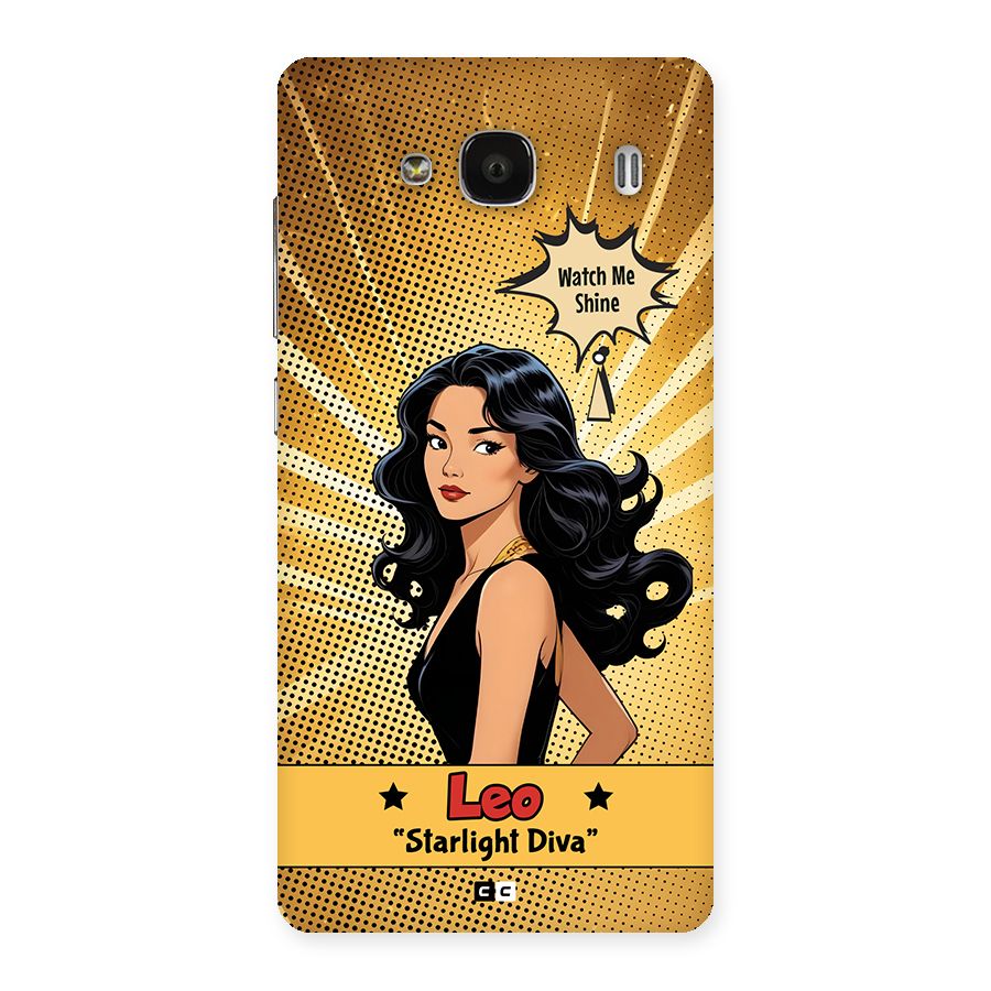 Diva Leo Back Case for Redmi 2 Prime