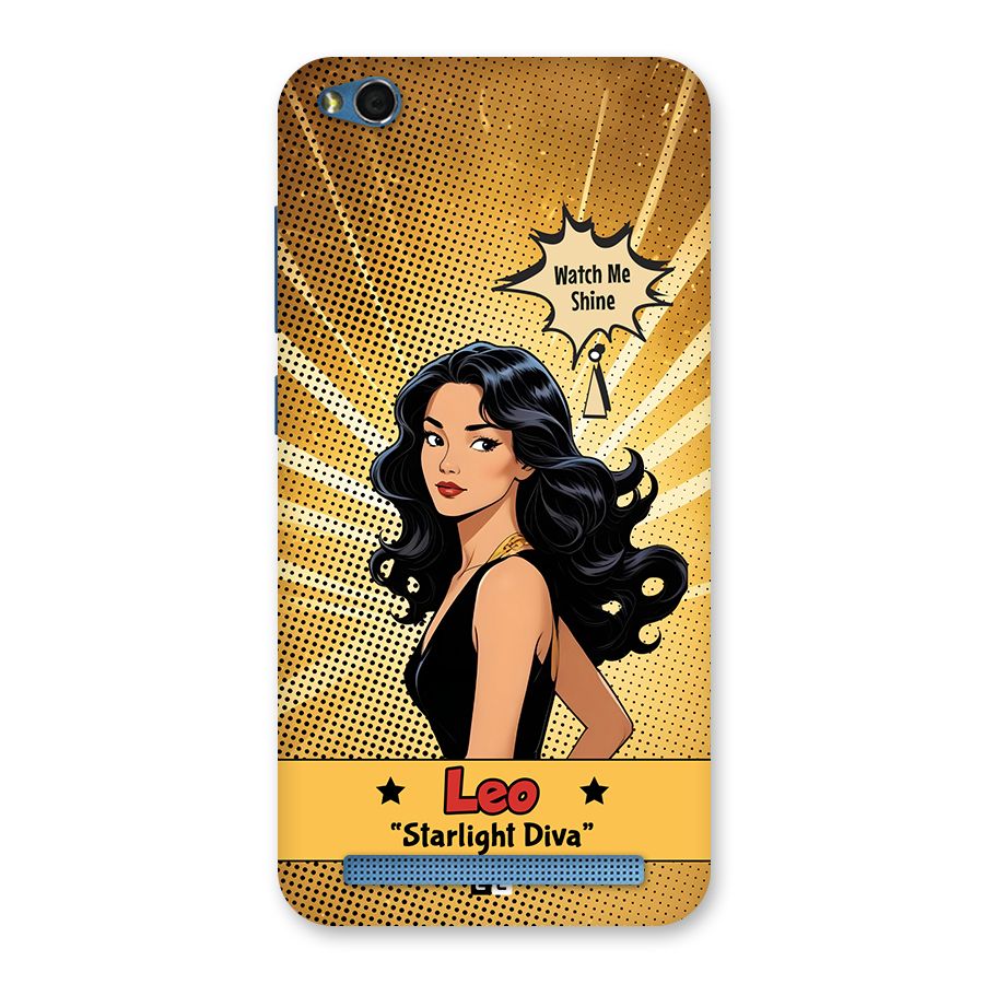 Diva Leo Back Case for Redmi 5A