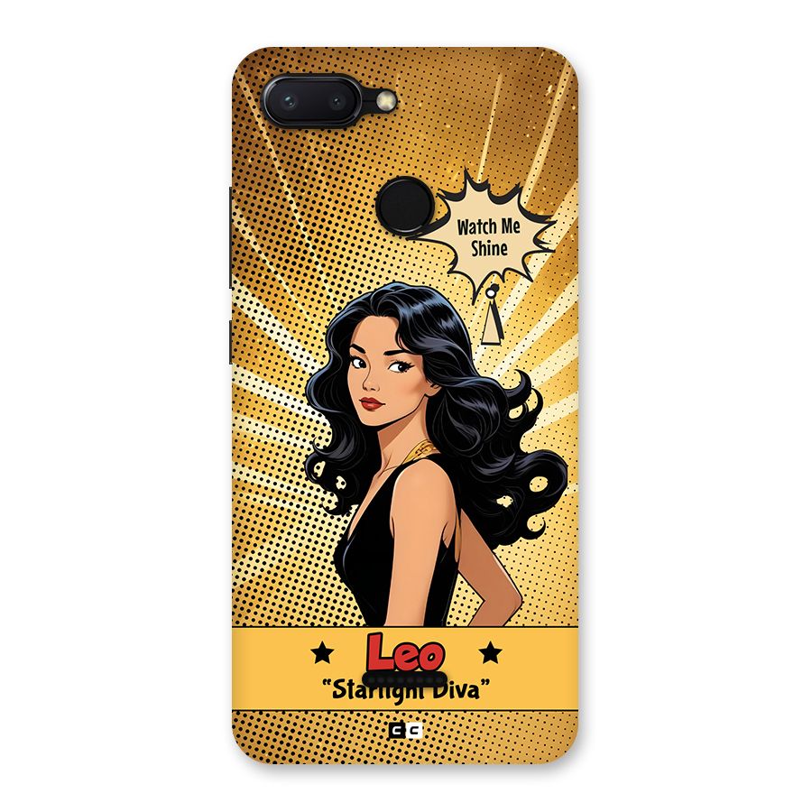 Diva Leo Back Case for Redmi 6