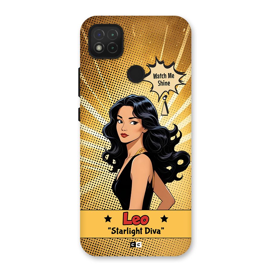 Diva Leo Back Case for Redmi 9