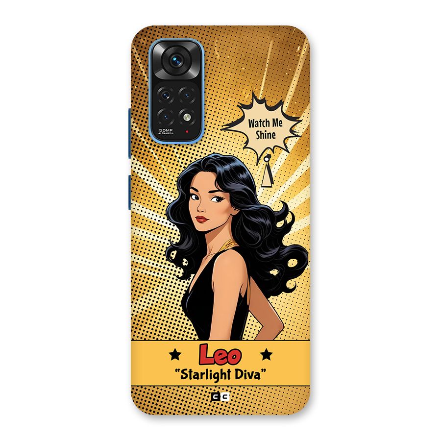 Diva Leo Back Case for Redmi Note 11S
