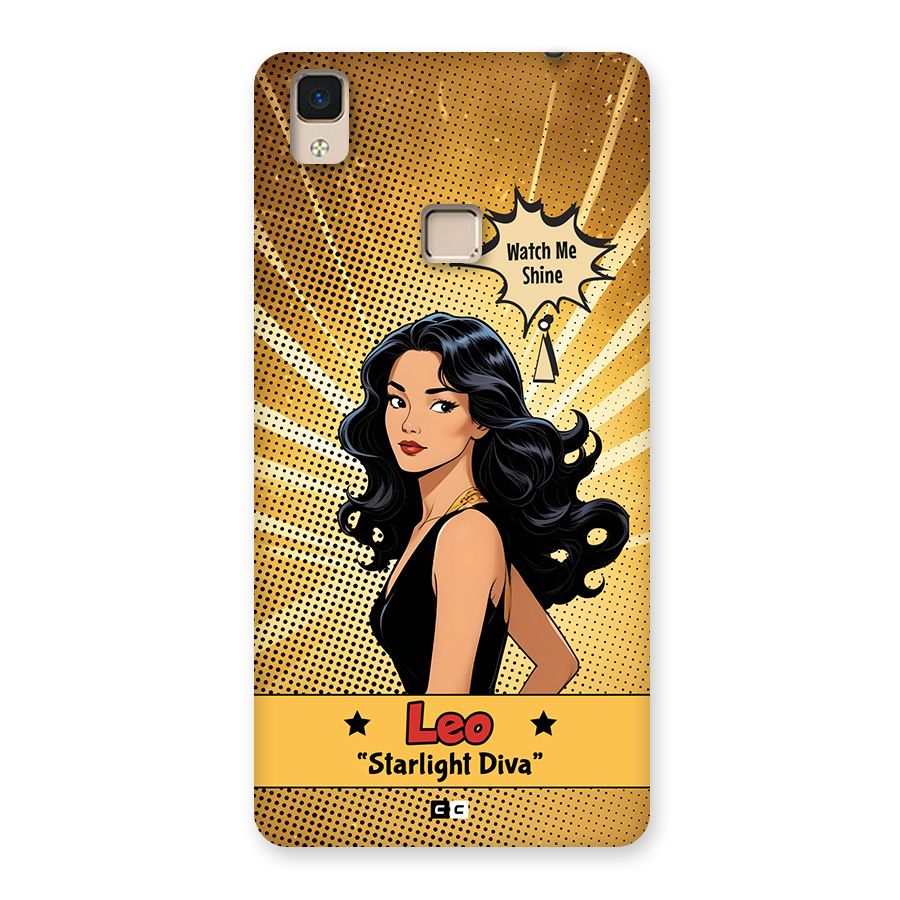 Diva Leo Back Case for V3 Max