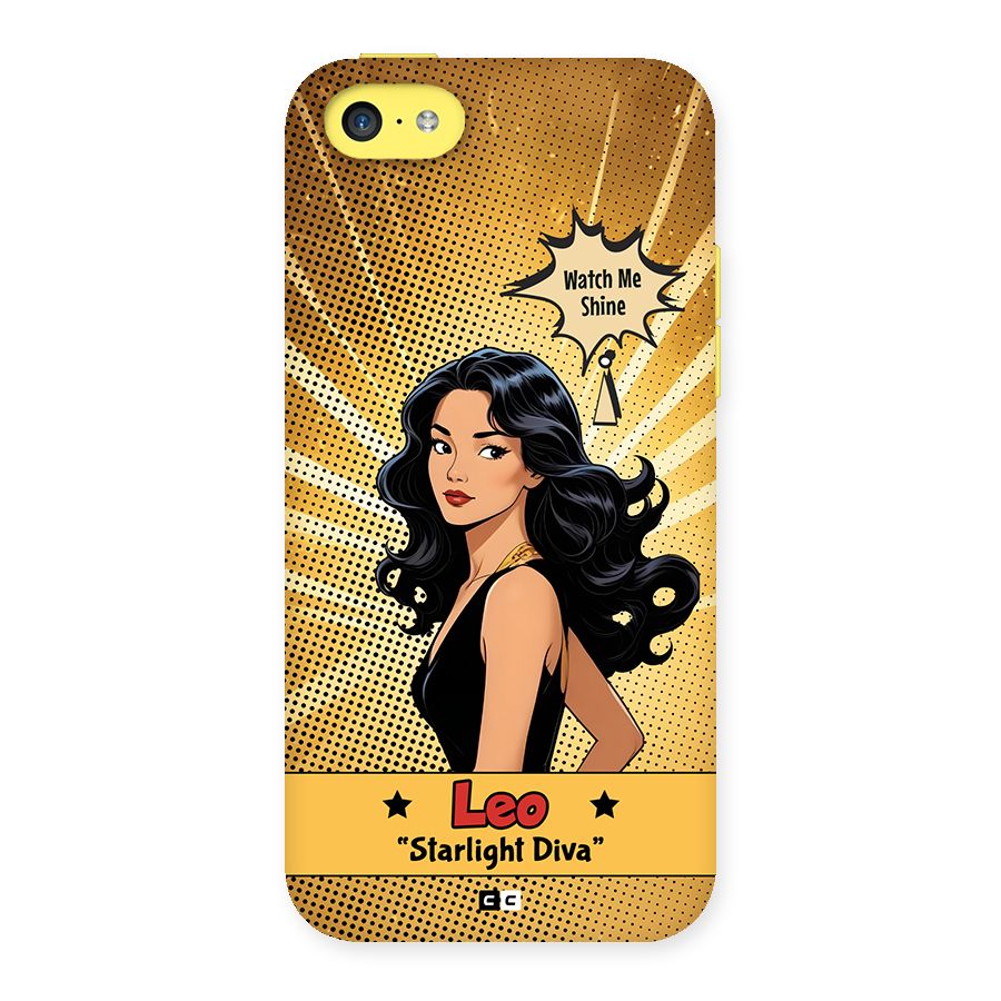 Diva Leo Back Case for iPhone 5C